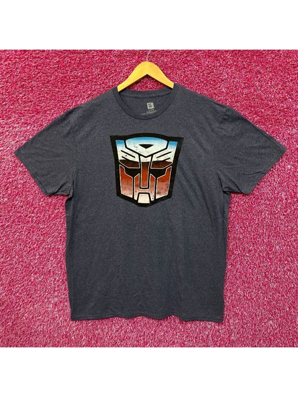 Transformer Autobots Insignia Robots in Disguise Movie Tee L